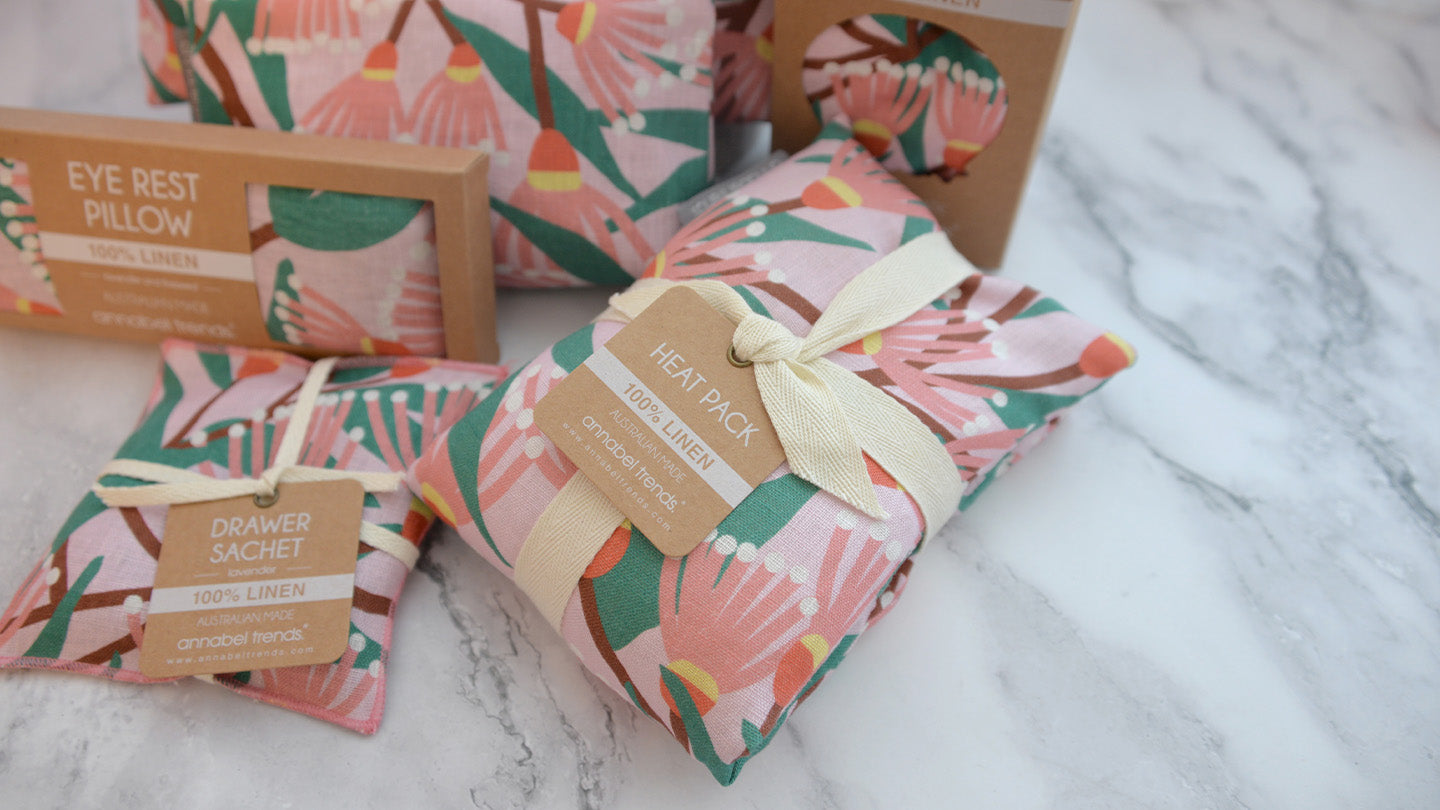 heat pillow - midnight blooms