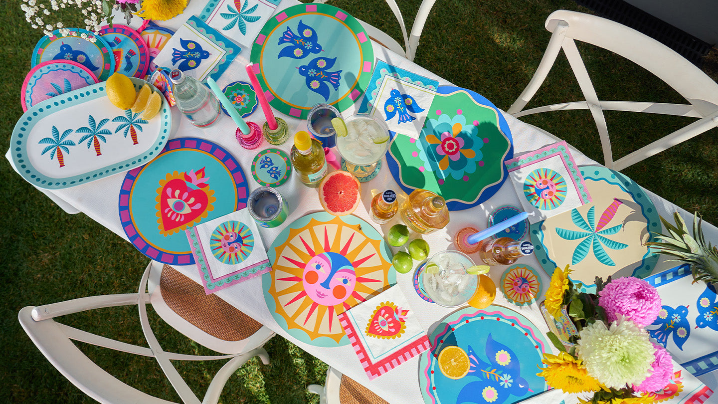 Midnight Blooms Cotton Throw