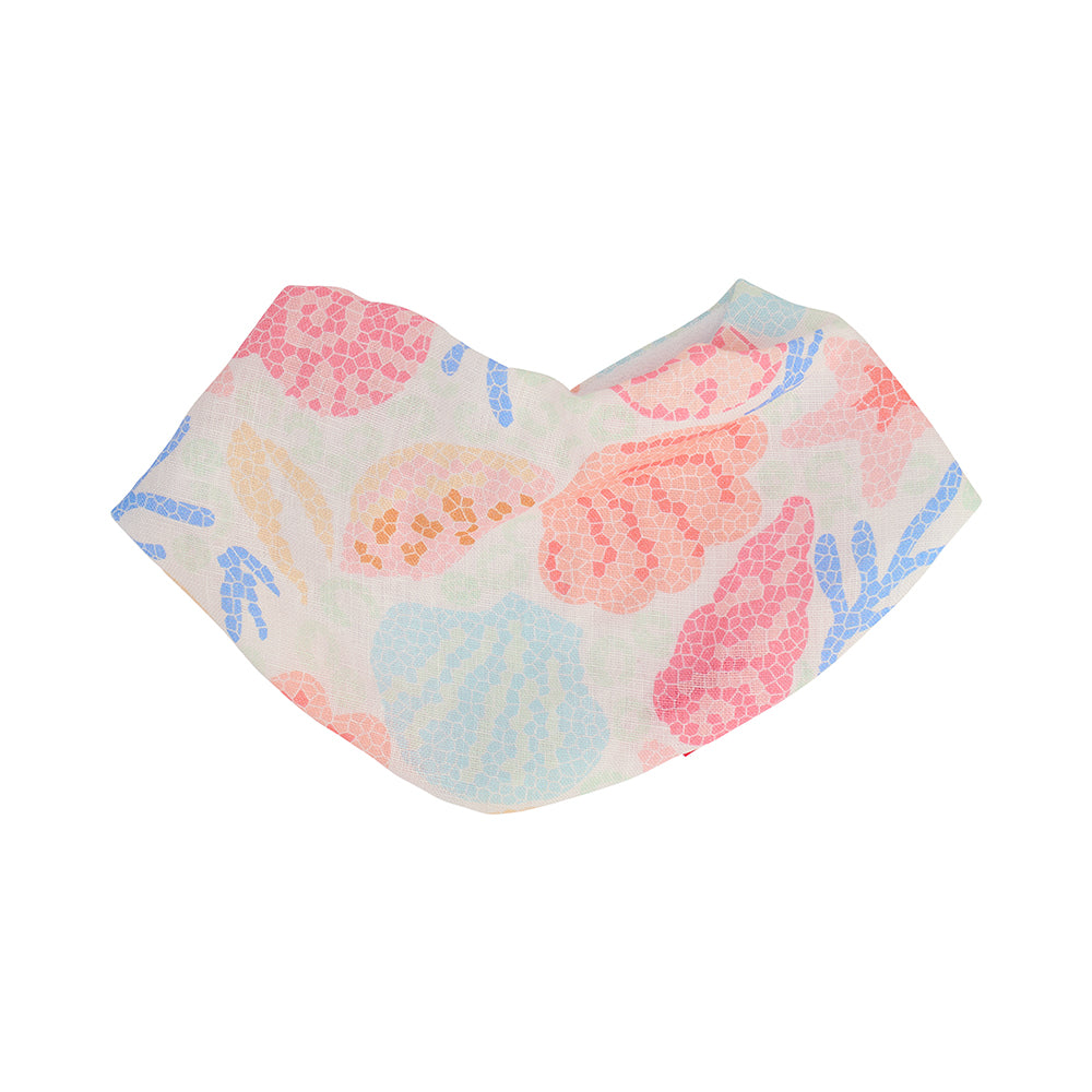 Bandana Bib - Linen - Shelly Beach