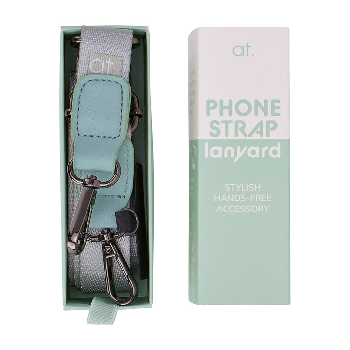 At Phone Strap Lanyard - Sage