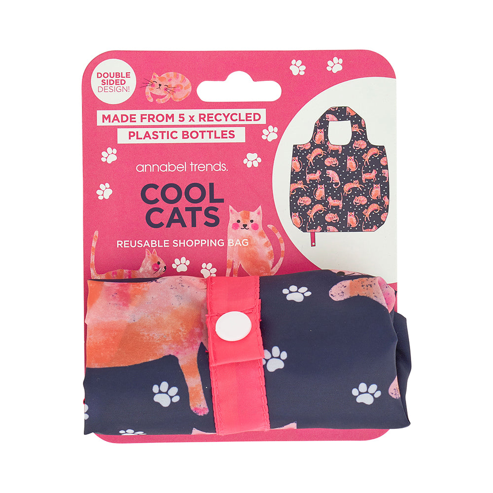 ANNABEL TRENDS SHOPPING TOTE - COOL CATS