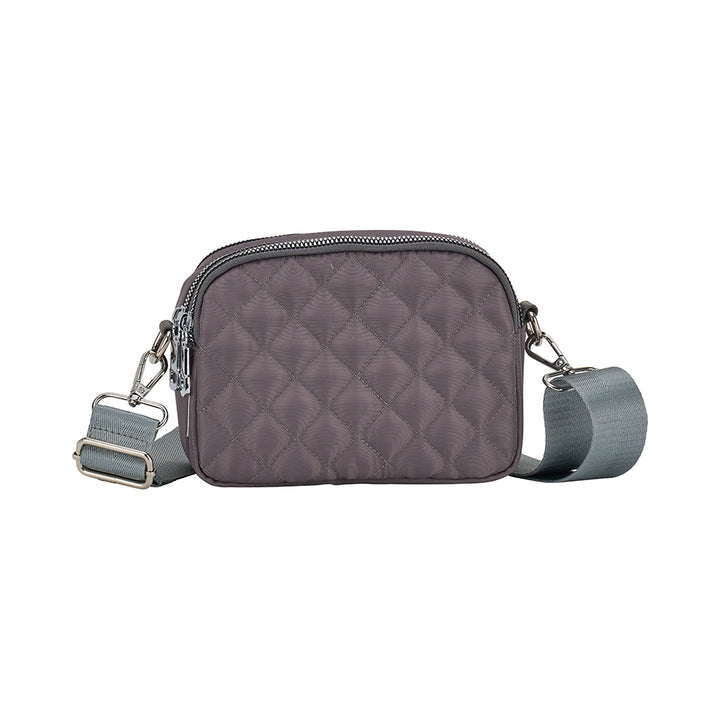 AT Travel Quilted 3 zip bag