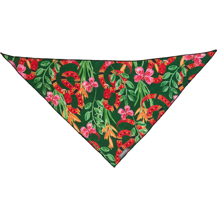 Hot Dog - Bandana - Linen - Jungle Snake