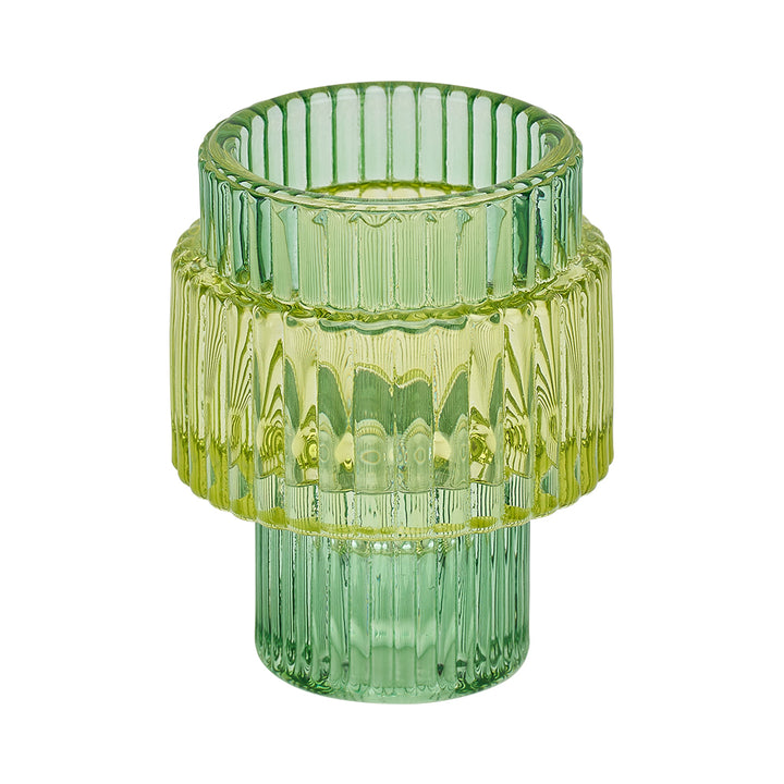 Jewel Candle Holder Large - Green