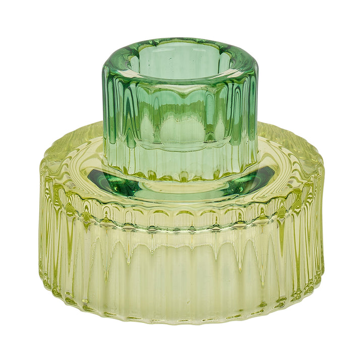 Jewel Candle Holder Small - Green