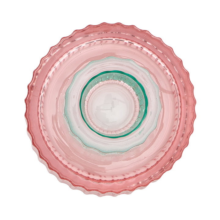 Jewel Candle Holder Small - Melon