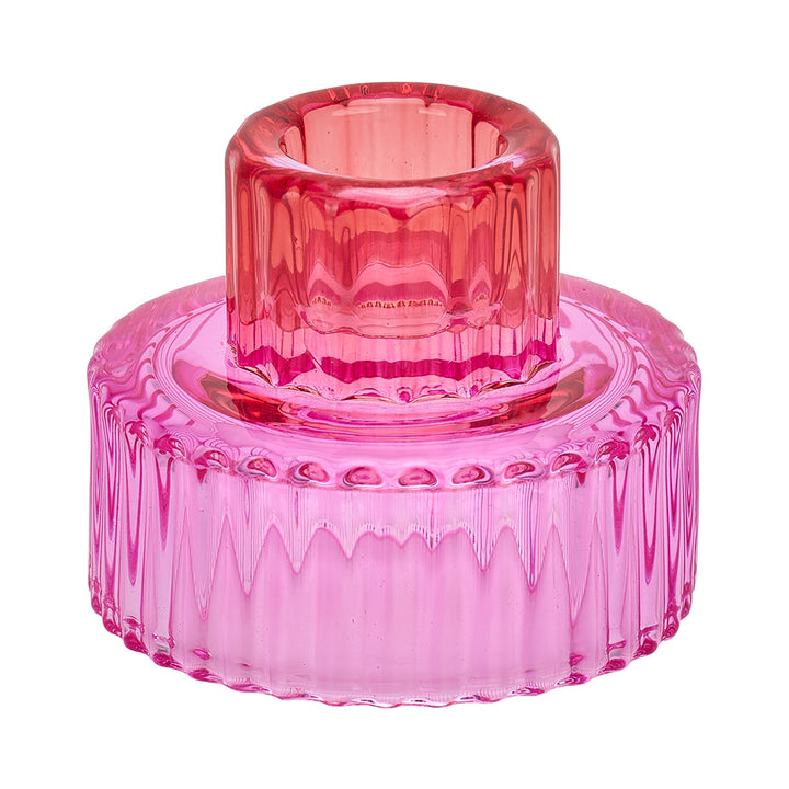 Jewel Candle Holder Small - Pink