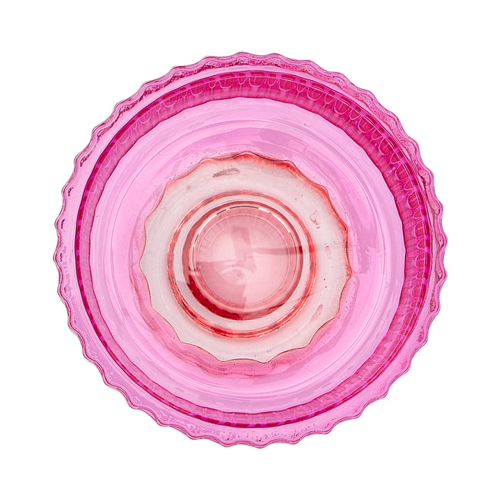Jewel Candle Holder Small - Pink