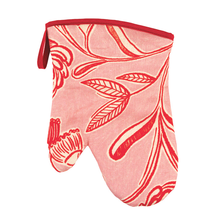 Oven Mitt - Single - Linen -Trailing Natives