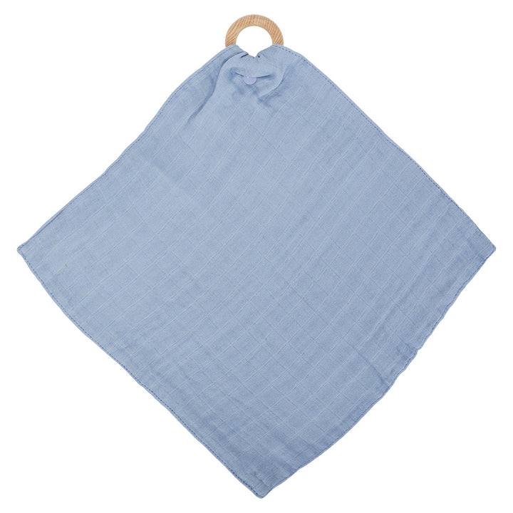 Muslin Security Blanket - blue