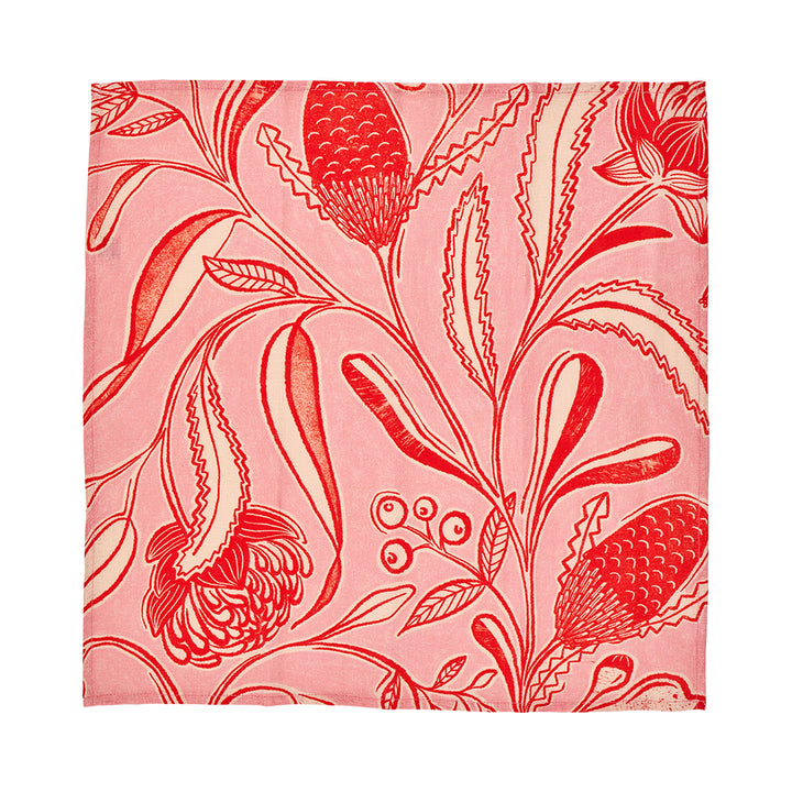 Napkin Set - Linen - Trailing Natives