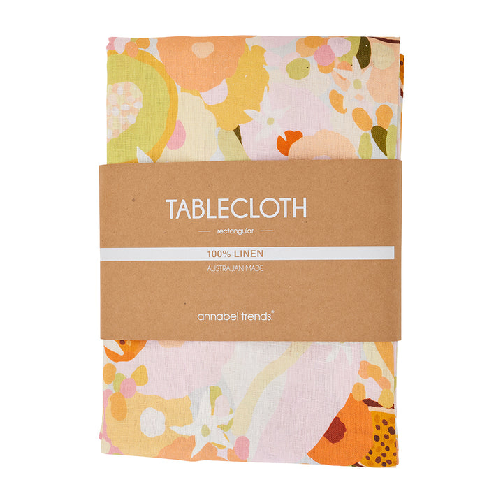 Tablecloth - Linen - Tutti Fruitti - Medium 138cm x 240cm
