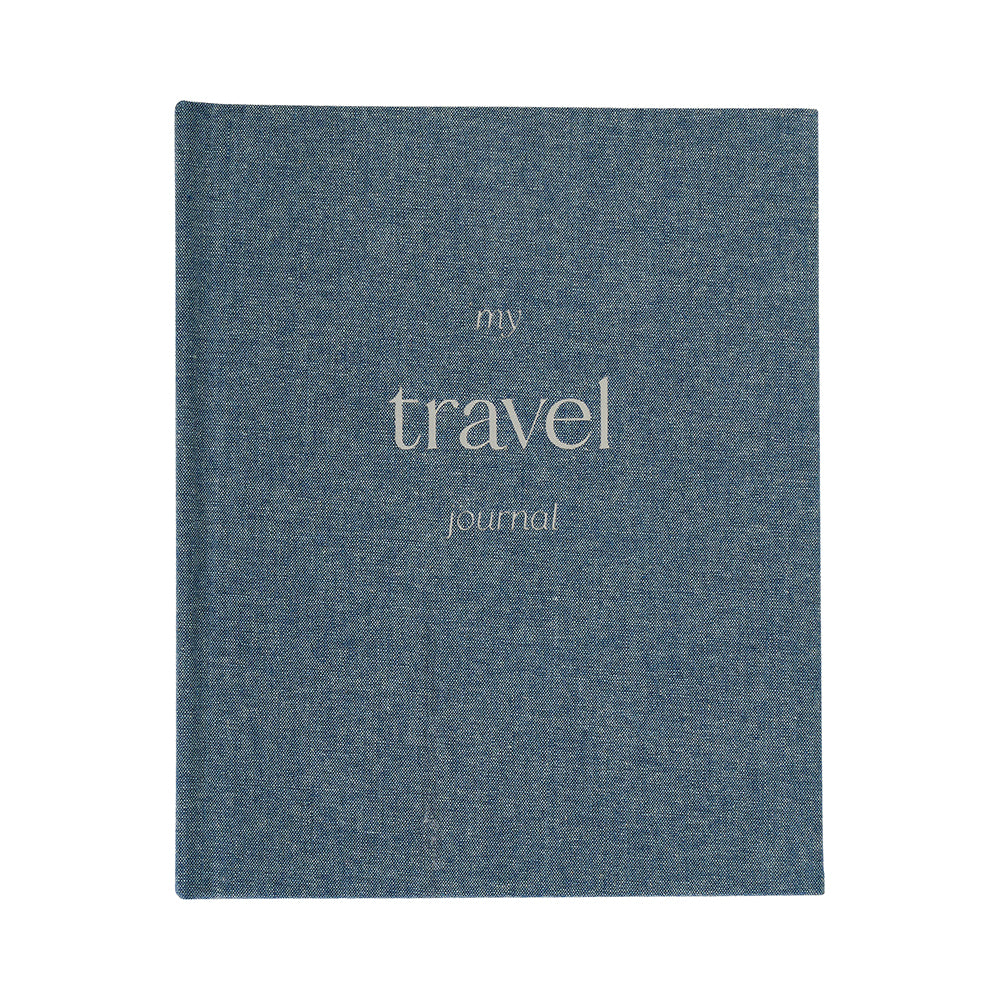 Travel journal - cotton covered A5 hard cover
