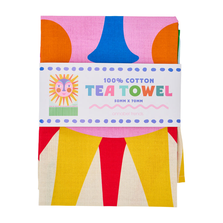 Tea Towel - Fiesta - Cotton Print