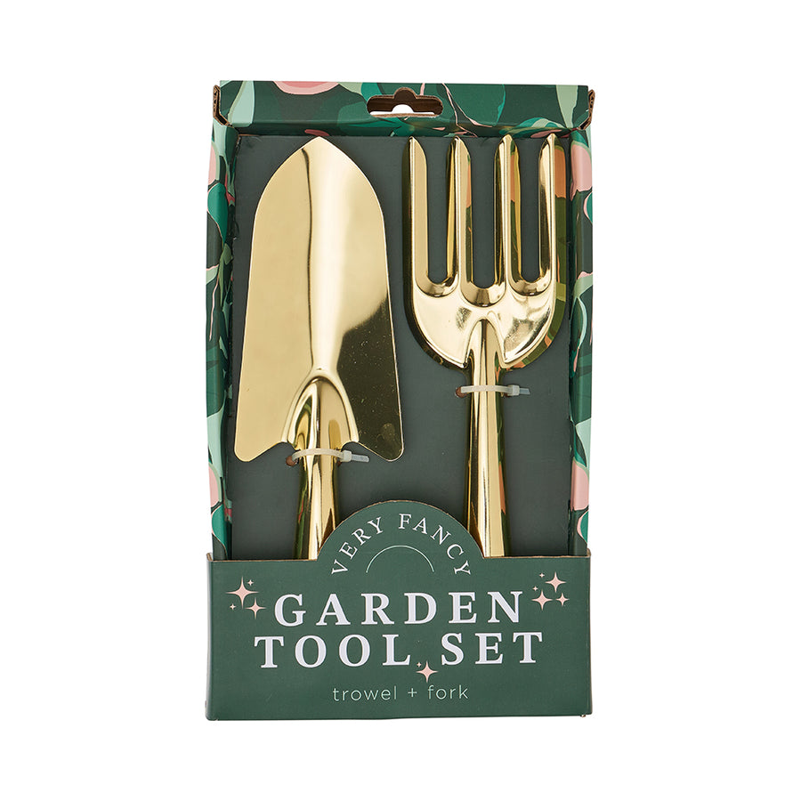 Very Fancy gold garden tools