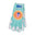 Sprout Goatskin Gloves - Printed Design