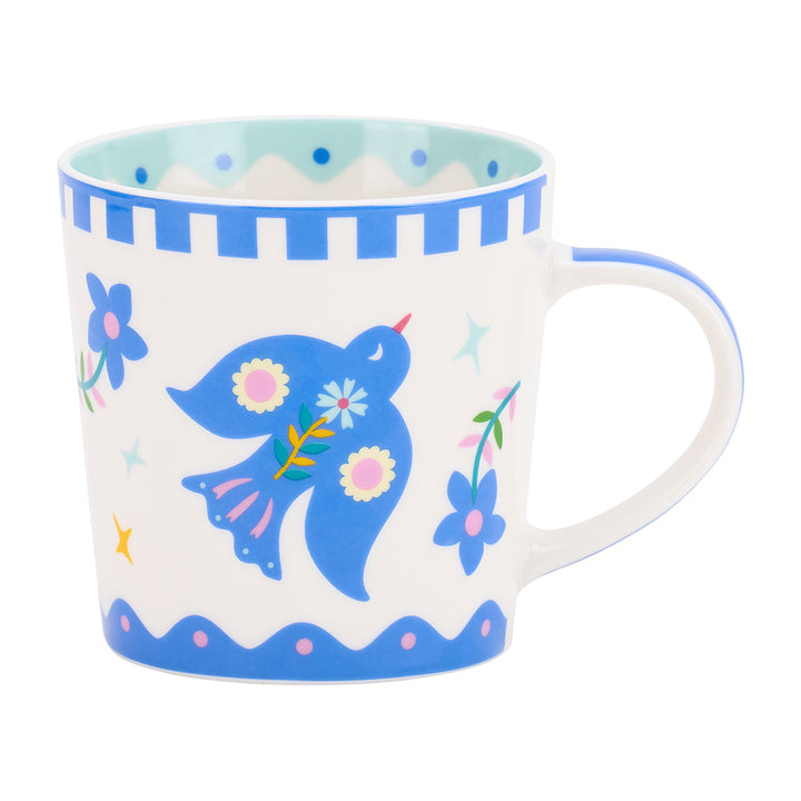 Annable Trends assorted coffee mugs in Fiesta vibes design