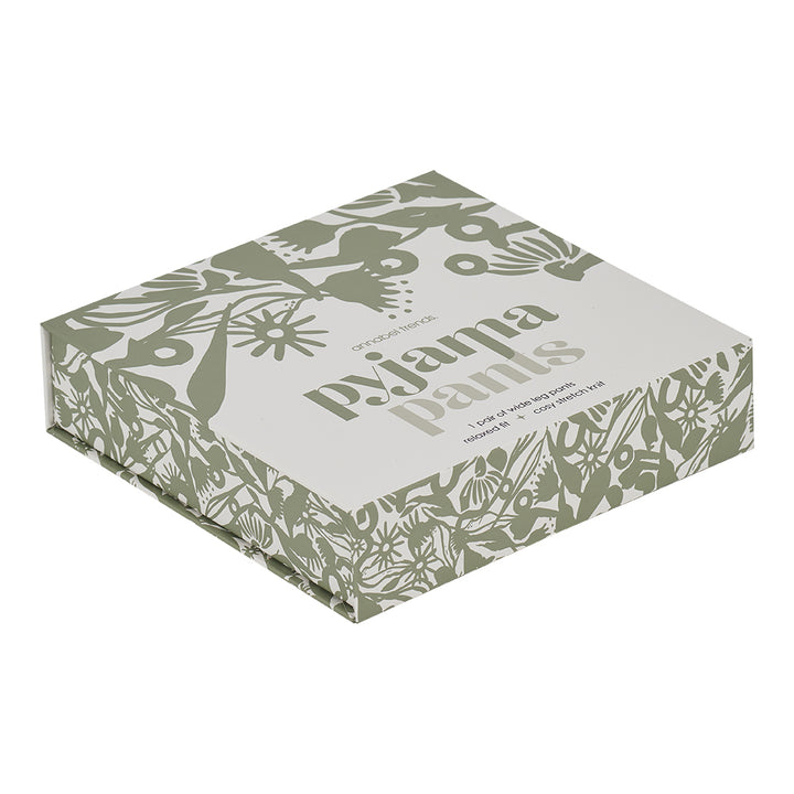 Abstract gum Sleep Pants packaging