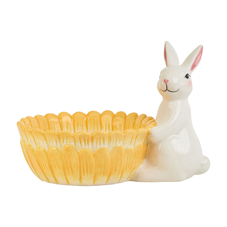 Bunny easter bowl - yellow