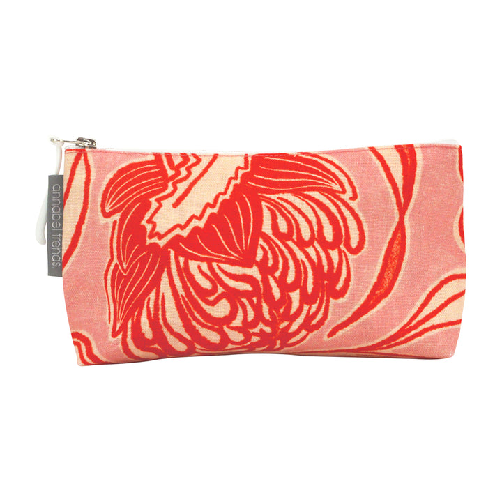 Cosmetic Bag - Linen - Small - Trailing Natives