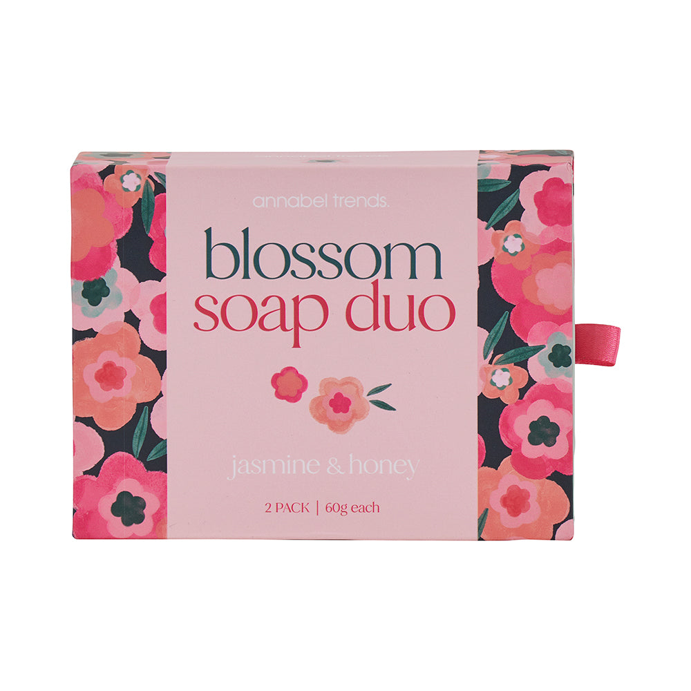 Blossom Soap Duo - Midnight Blooms design
