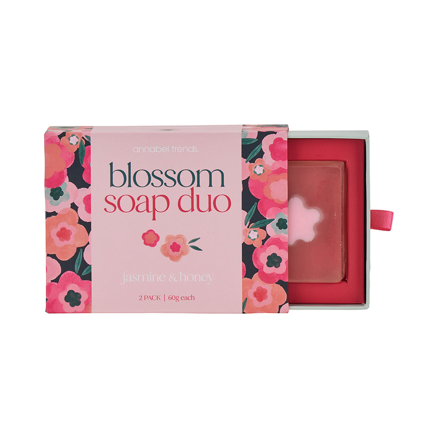 Blossom Soap Duo - Midnight Blooms design