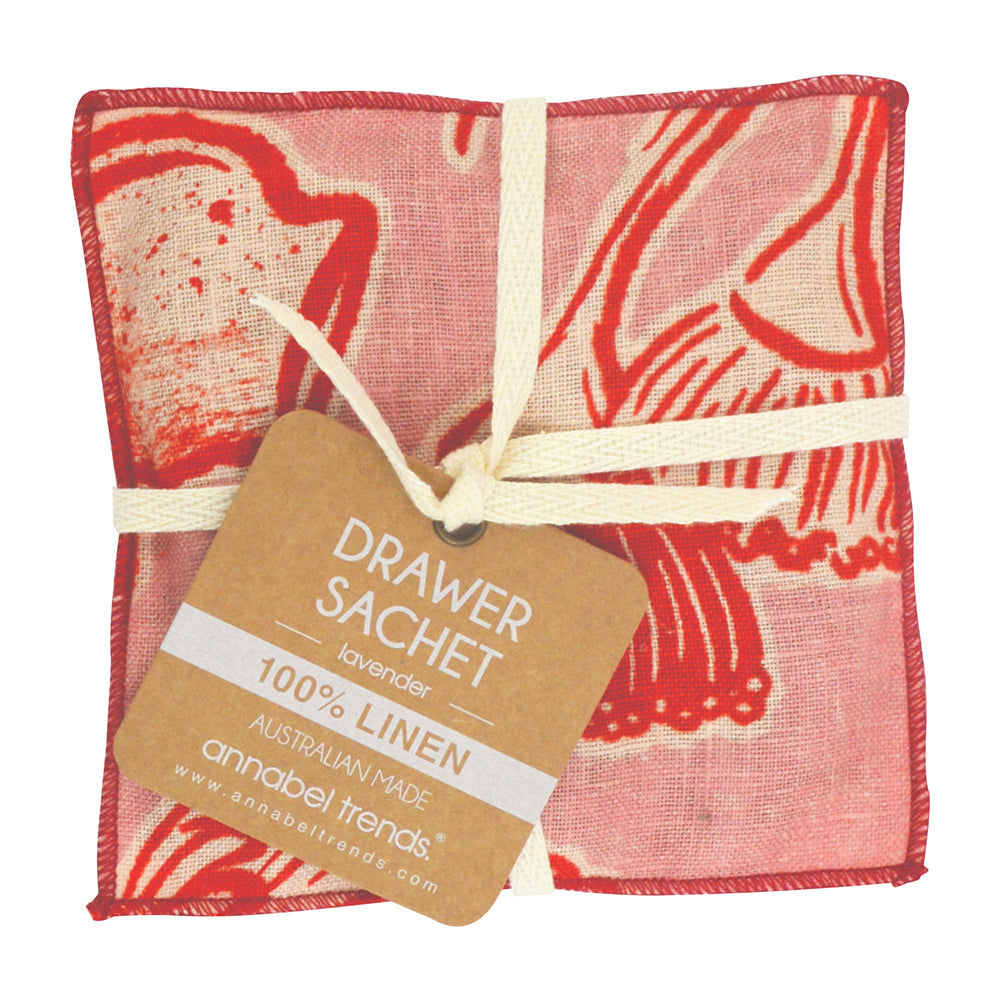 Drawer Sachet - Linen - Trailing Natives