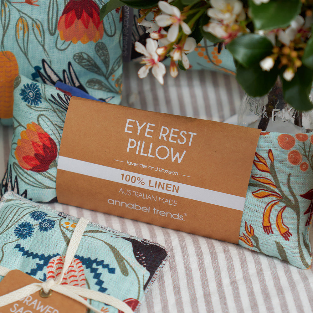annabel trends magpie floral eye rest pillow