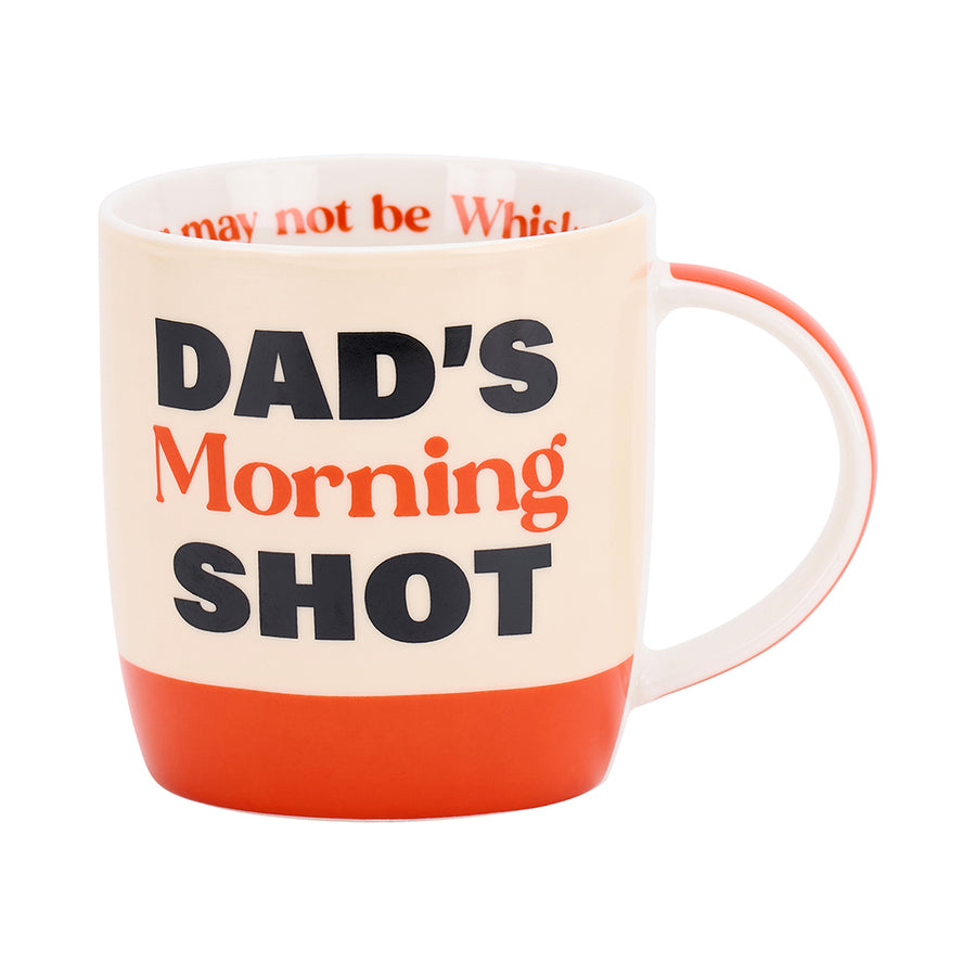 Annabel Trends AT Mens Boxed Mug - Dad's Morning Shot - this may or may not be whiskey