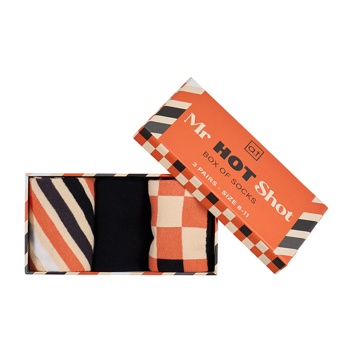 Annabel Trends AT Mens Boxed Socks - 3 pairs - Mr Hot Shot