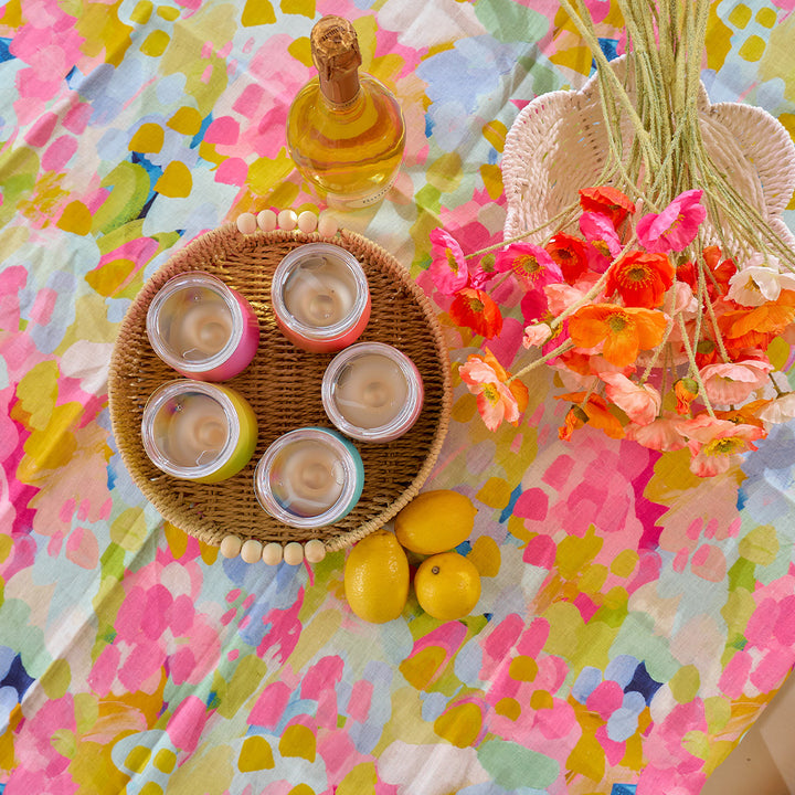 Annabel Trends - Papier Woven Tray - Beaded - Home Decor - Good Vibes