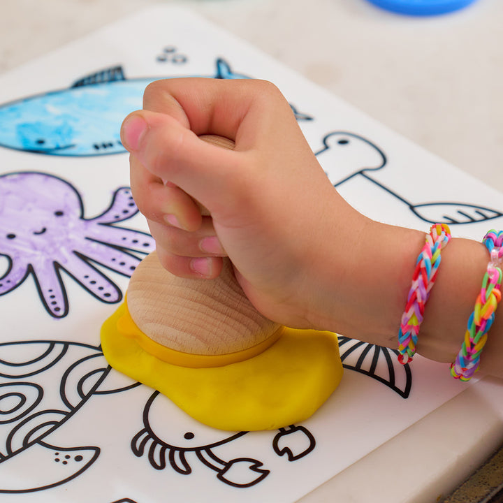 Annabel Trends - Silicone Stamp set - Star - clouds - rainbow - sun