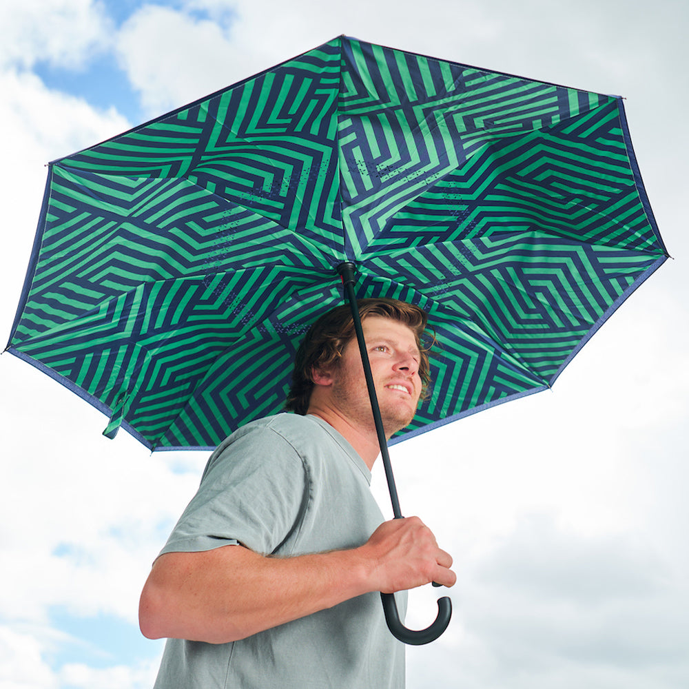 Revers umbrella zig zag