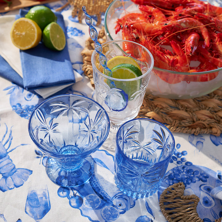 Napkin Set - Linen - Seafood Multi