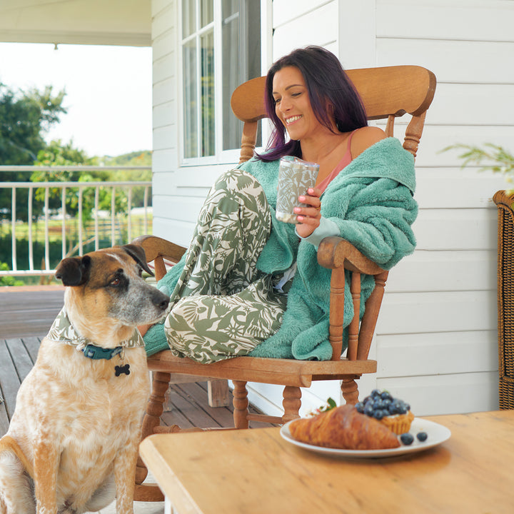 Annabel Trends Pyjama Pants - Abstract Gum