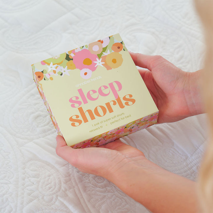 Sleep Shorts - Hibiscus