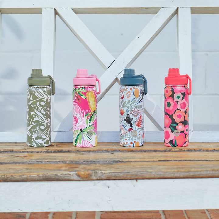 Watermate Drink Bottle - Stainless Steel - Design - 550ml