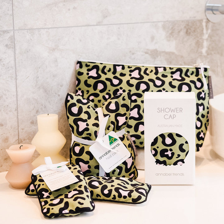 ocelot pink khaki bathroom range