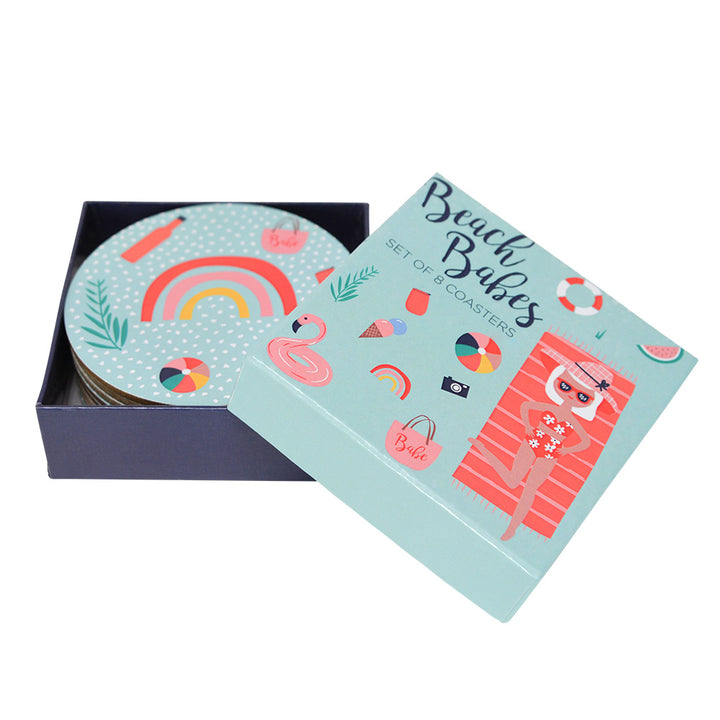 Coaster Set - Beach Babes