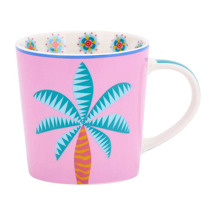 Annable Trends assorted coffee mugs in Fiesta vibes design