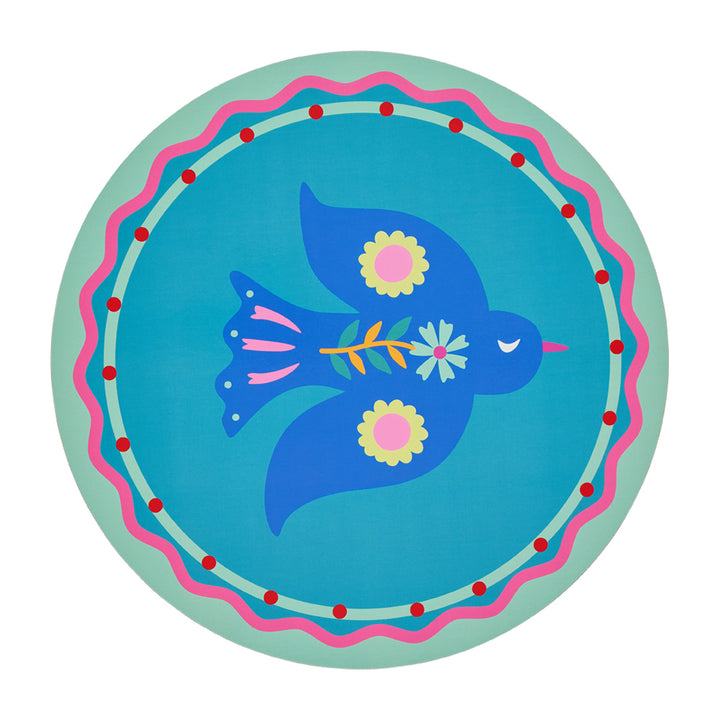 Annabel Trends Cork backed Placemats in Fiesta - box of 6 Placemats