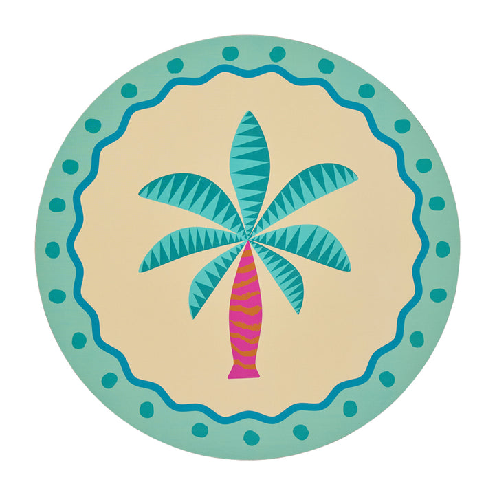 Annabel Trends Cork backed Placemats in Fiesta - box of 6 Placemats