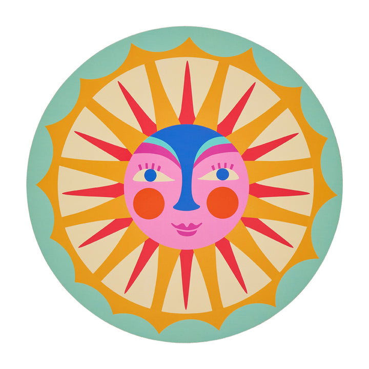 Annabel Trends Cork backed Placemats in Fiesta - box of 6 Placemats