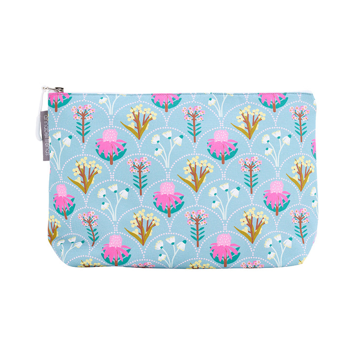 Annabel Trends Cotton Large Cosmetic Bag in Wildflower