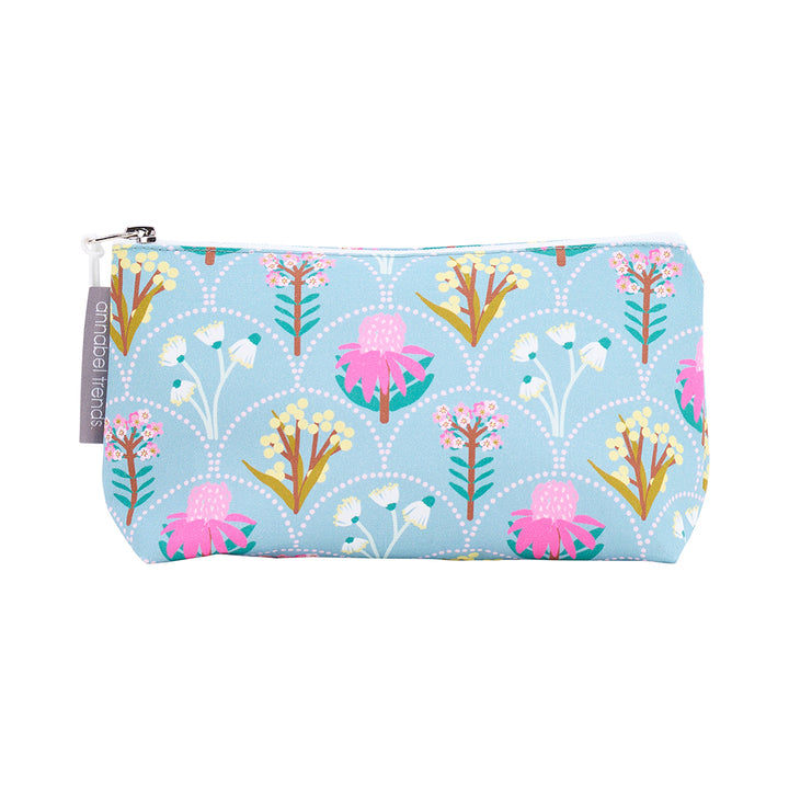 Annabel Trends Cotton Small Cosmetic Bag in Wildflower