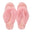 Cosy Luxe Slipper Thongs in Pink Lemonade