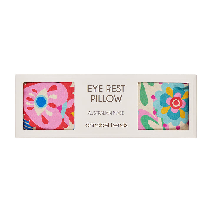 Annabel Trends Cotton Eye Rest Pillow in Fiesta design by Rachel Lee