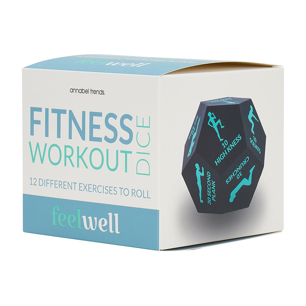 Annabel Trends Feel Well Fitness workout Dice - packaging