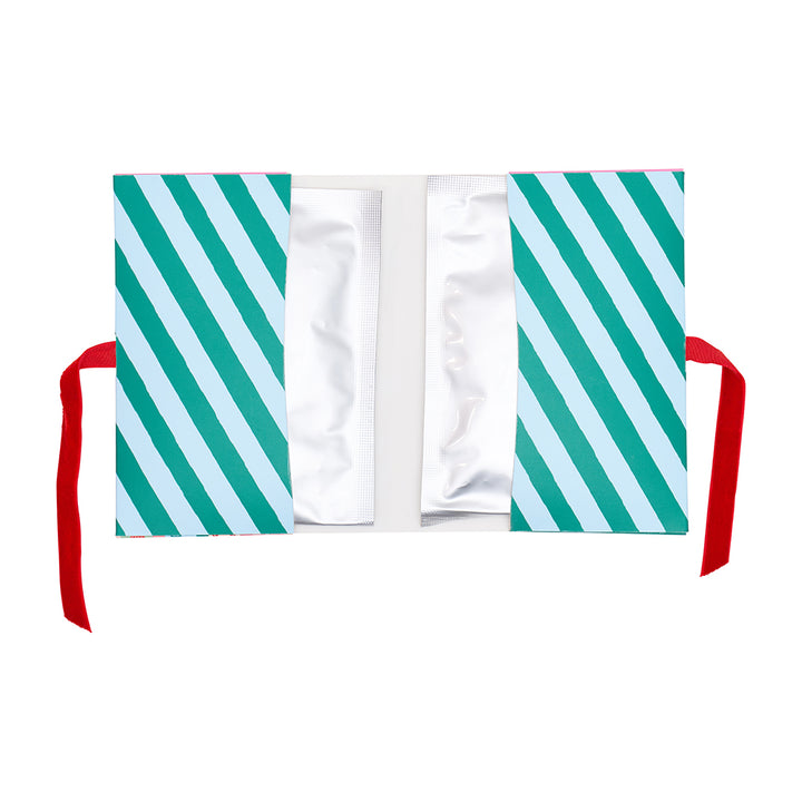 Annabel Trends Festive Crackle Bath Salts Toffee Twirl