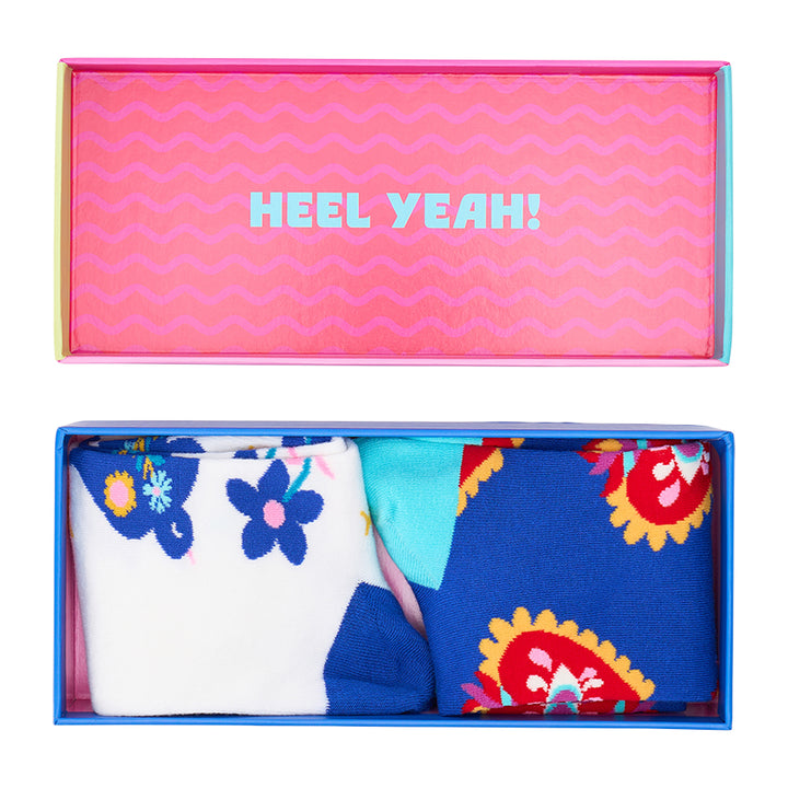 Annabel Trends Boxed socks in Fiesta Vibes - 2 pairs